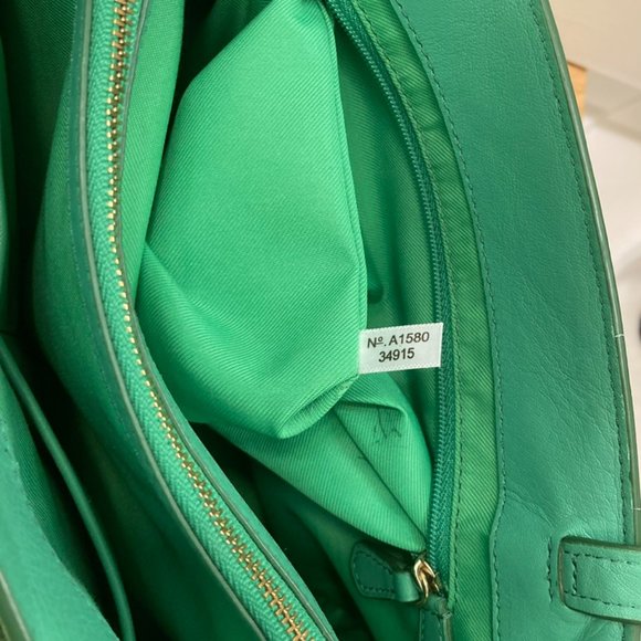 Coach Swagger Tote shoulder bag, model 34915, green - Picture 5 of 10